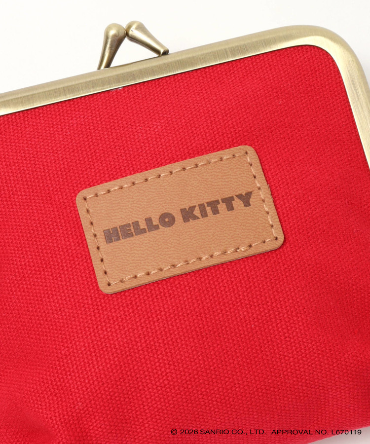 サンリオキャラクターズたたみ刺繍ミニがま口ポーチ