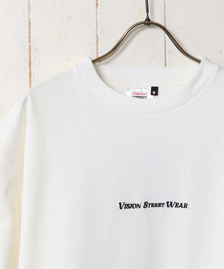 ≪SALE≫スケートサテンワッペンイラストTシャツ
