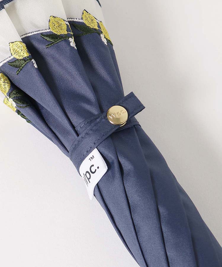 ≪SALE≫レモン刺繍晴兼長傘