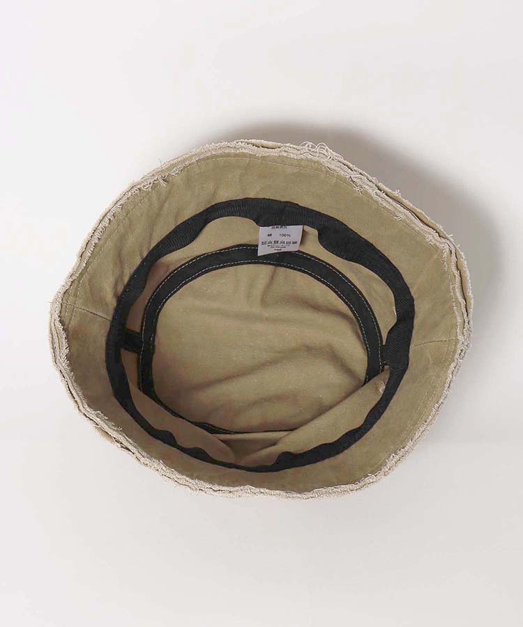 ≪SALE≫バイウォッシュフリンジバケットハット