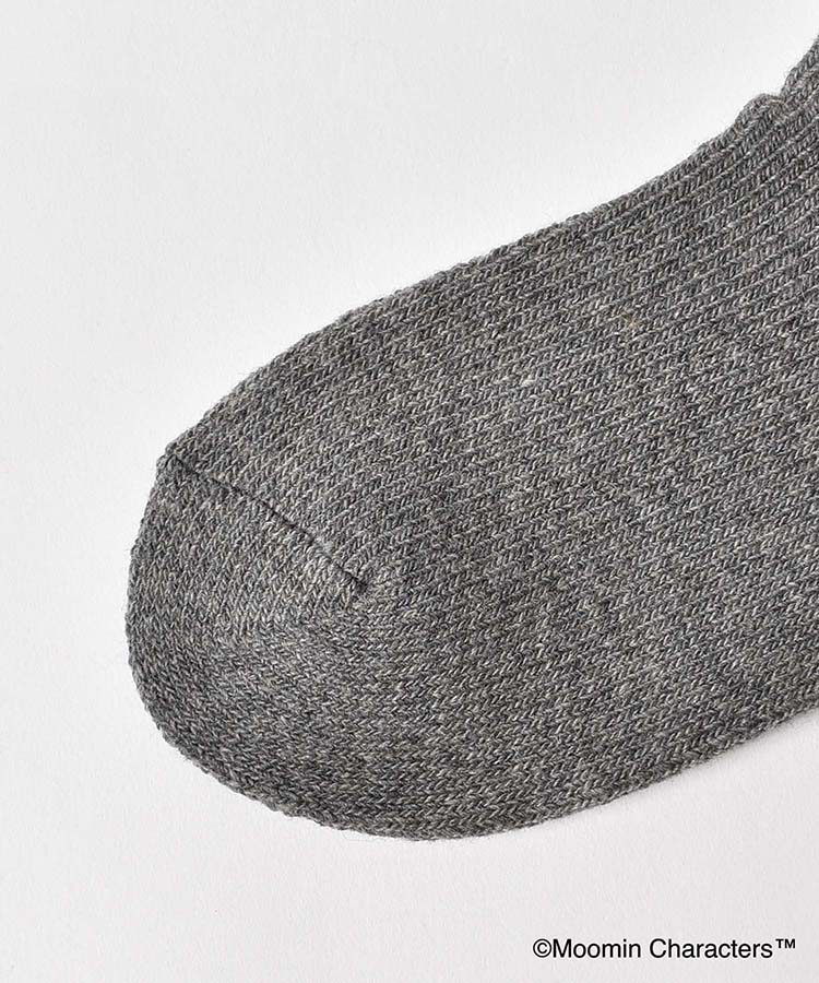 ≪OUTLET≫ミィ刺繍ゴム口切替パイルホームソックス