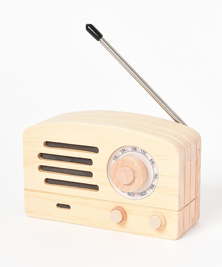 ラジオ木箱