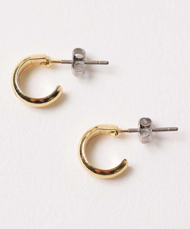 ≪SALE≫花×フープセットピアス