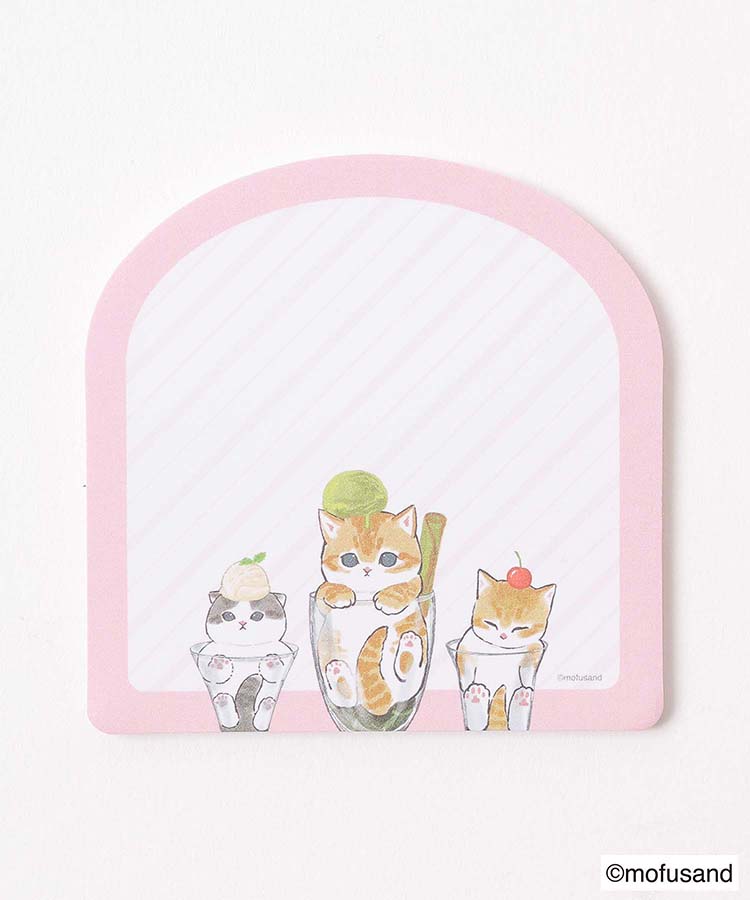 mofusand ダイカット付箋