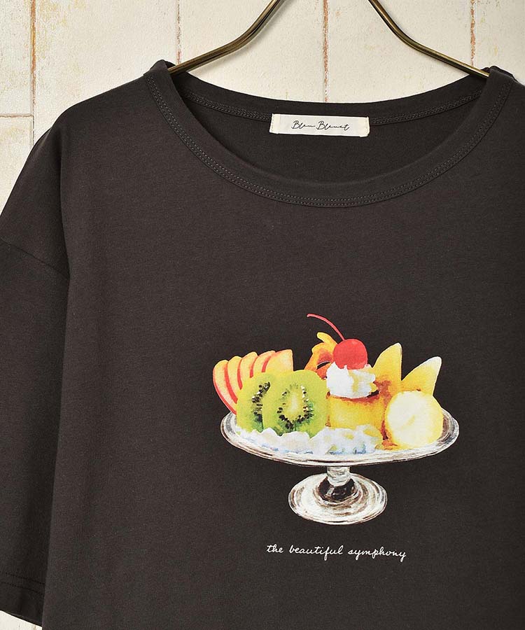 ≪OUTLET≫プリンアラモードプリントTシャツ