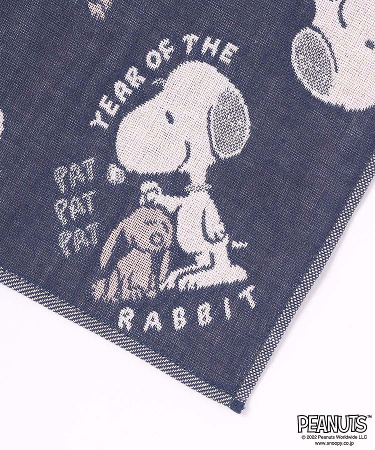 PEANUTS くたくたうさぎ三重ガーゼタオル