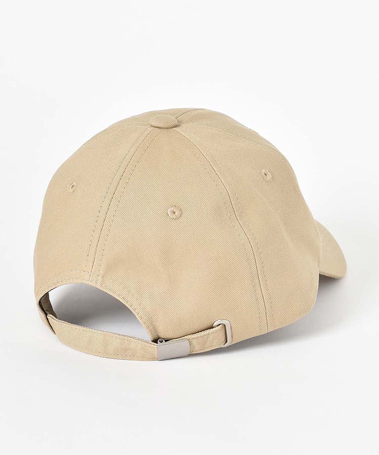 CHANEL ベージュ ロゴ刺繍 キャップ セール】ロゴ刺繍キャップ【ZOZOTOWN限定アイテム】（キャップ