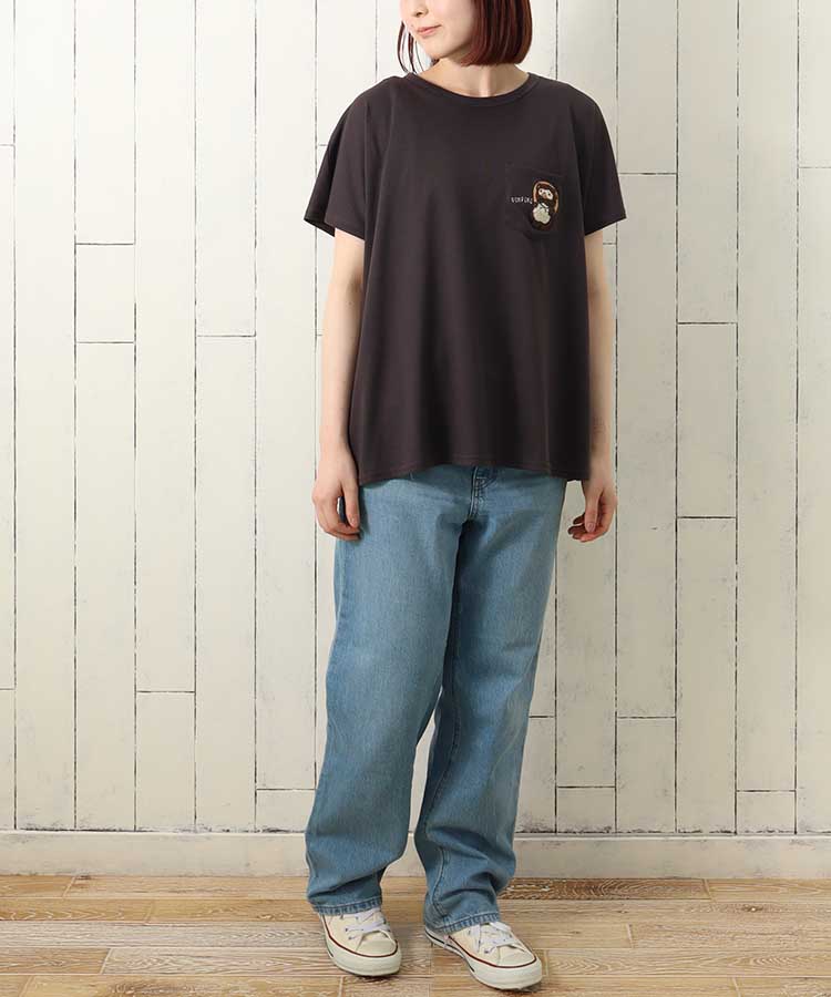 ≪SALE≫タヌキの置物サガラTシャツ