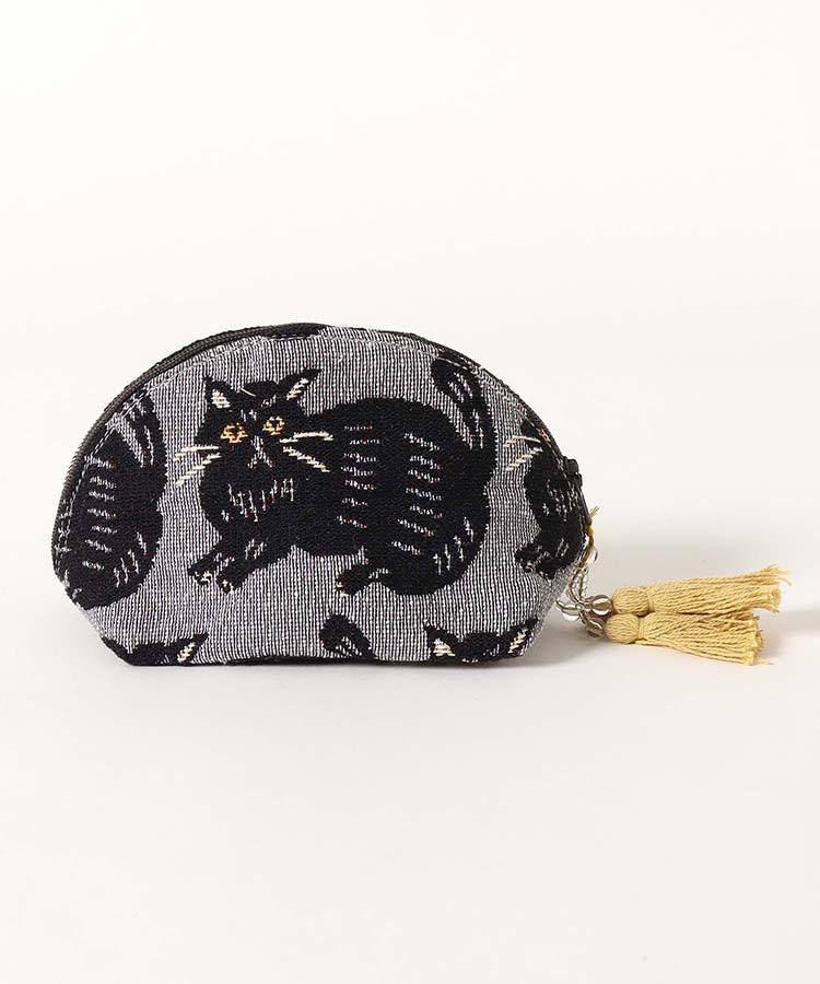 クラフトインディアネコミニポーチ