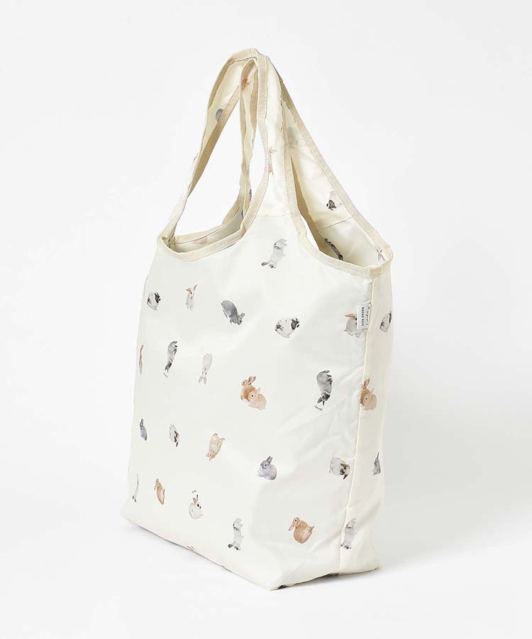 モチーフプリント保冷保温コンパクトエコバッグ