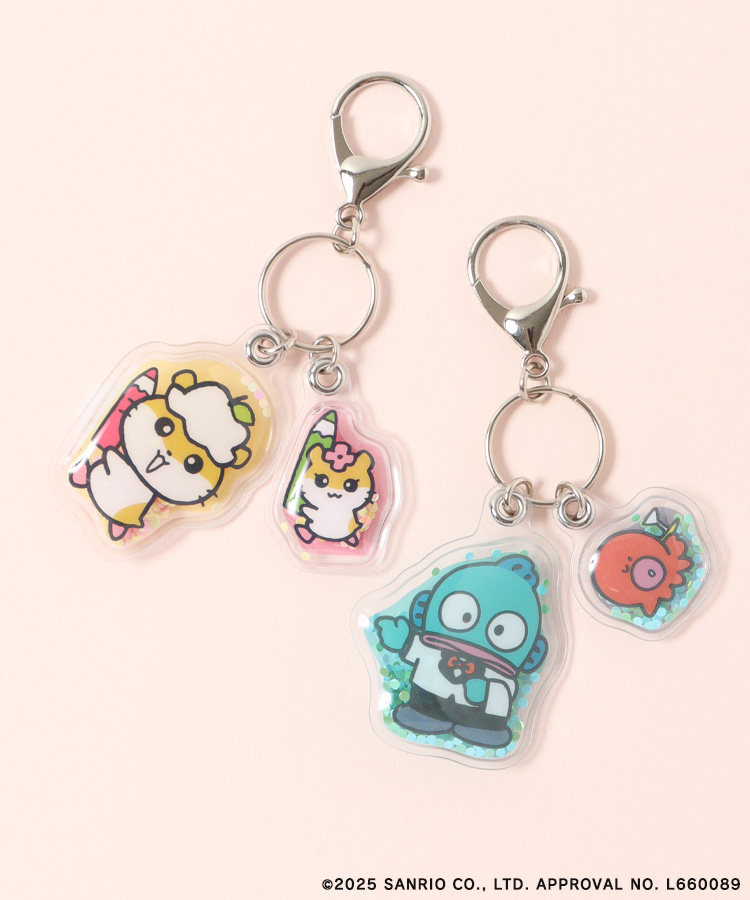 ≪SALE≫【WEB限定】レトロサンリオキャラクターズ2連エアーキーホルダー