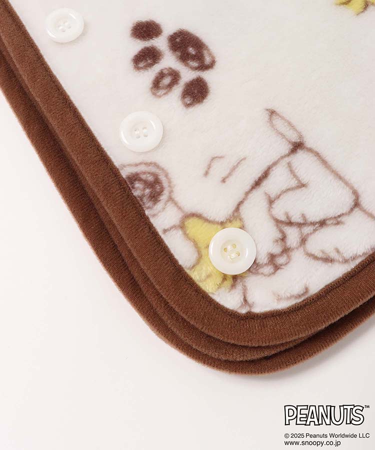 スヌーピー総柄3wayケープ