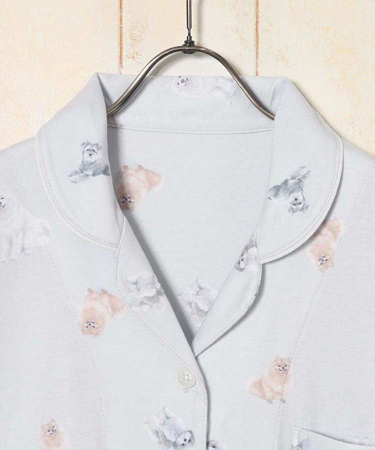 いぬ柄ルームウェア上下セット