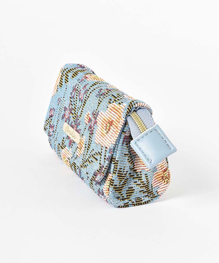 フロルシックミラー付きミニポーチ