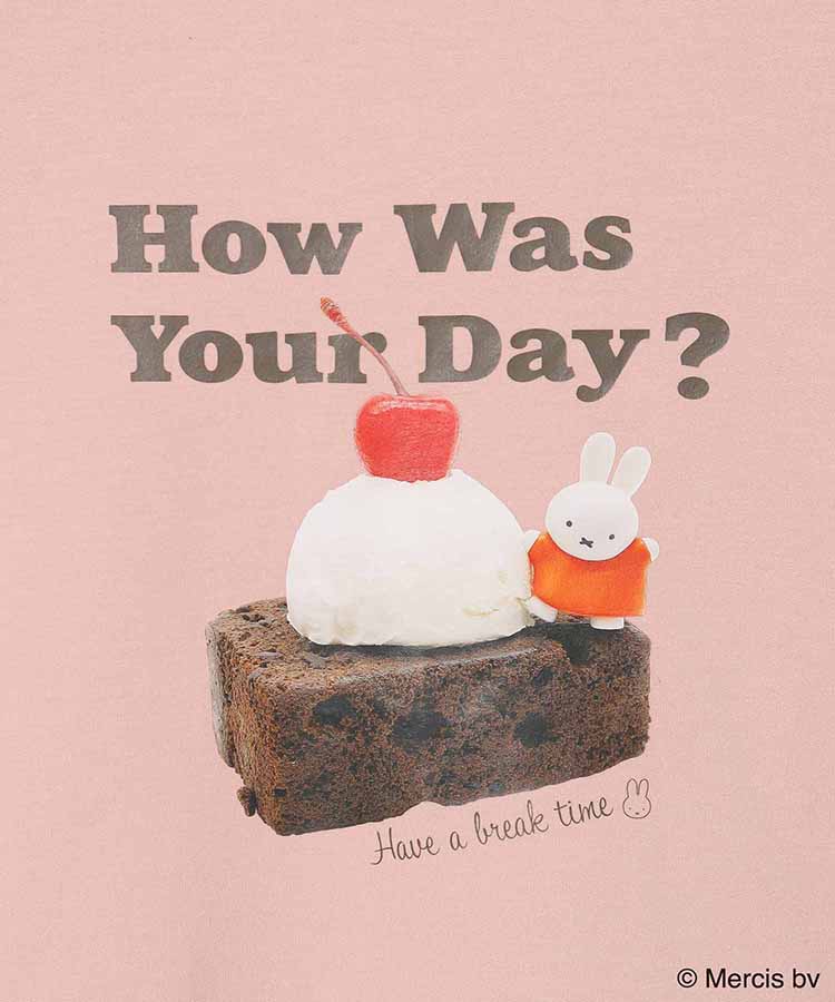 ミッフィーフォトミニ裏毛ルームウェア上下セット