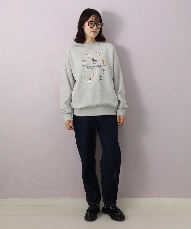 le petale GOOD BUDDIES DOGスウェット
