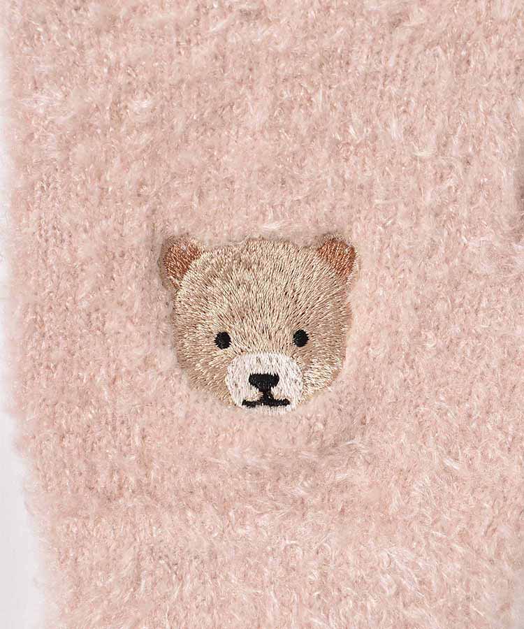 アニマル刺繍グローブ