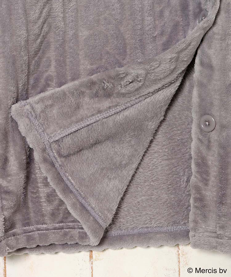 ミッフィーロープ柄前開きパジャマ上下セット