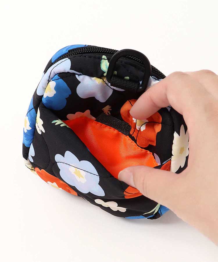 【KiU and BleuBleuet】KiUパデッドスクエアポーチ