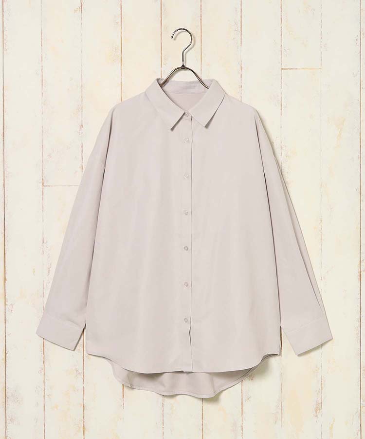 ニットベスト付ブラウス