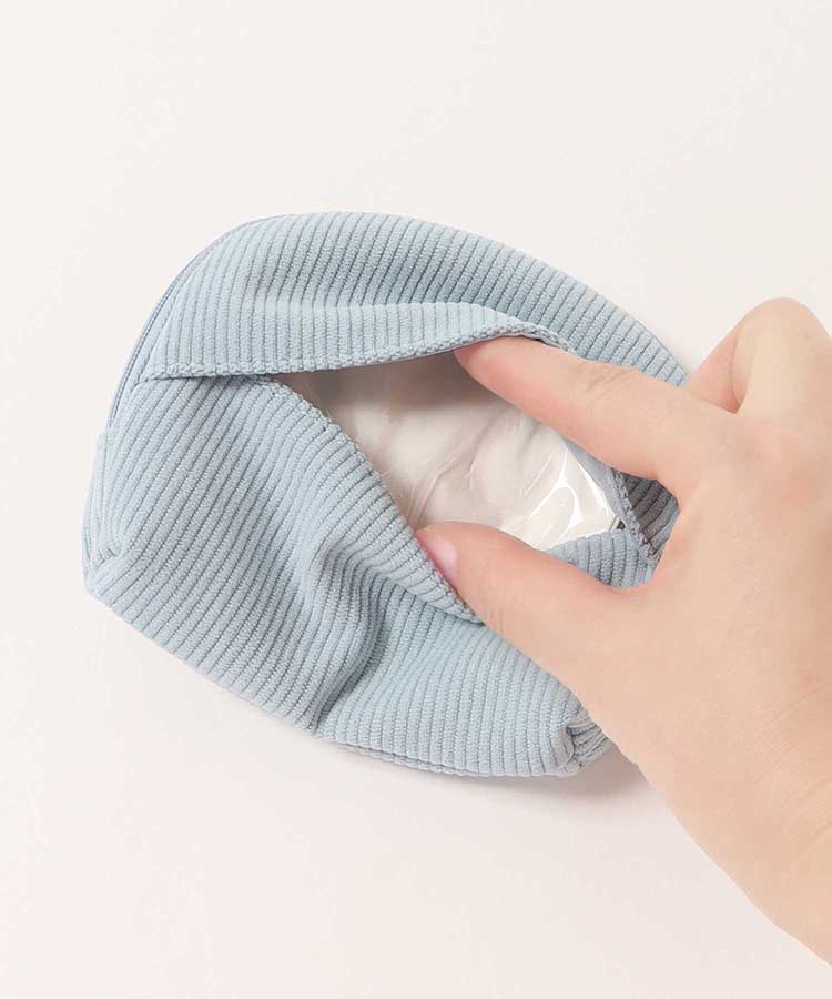 ジョイフルビットコーデュロイティッシュポーチ