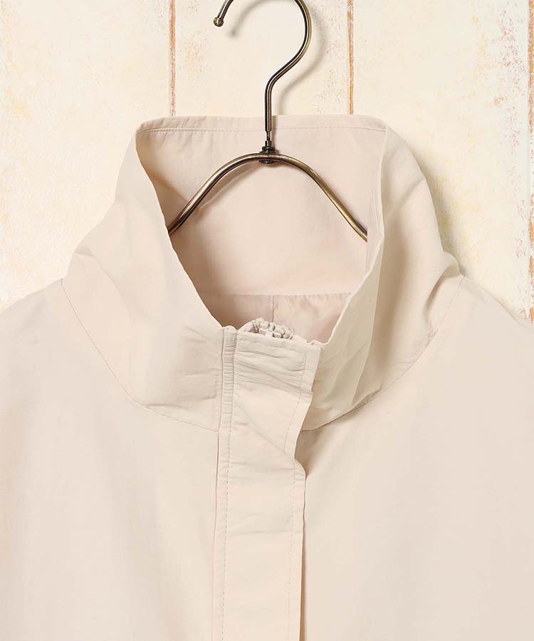 スタンドカラーブルゾン