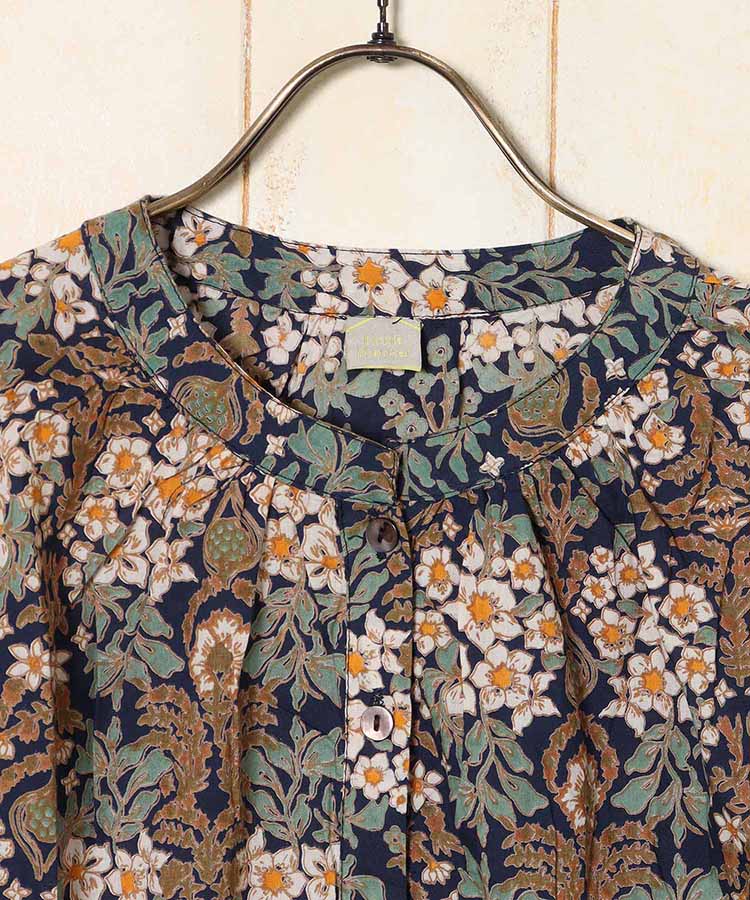 【WEB限定】ガーデンクロス前開きワンピース