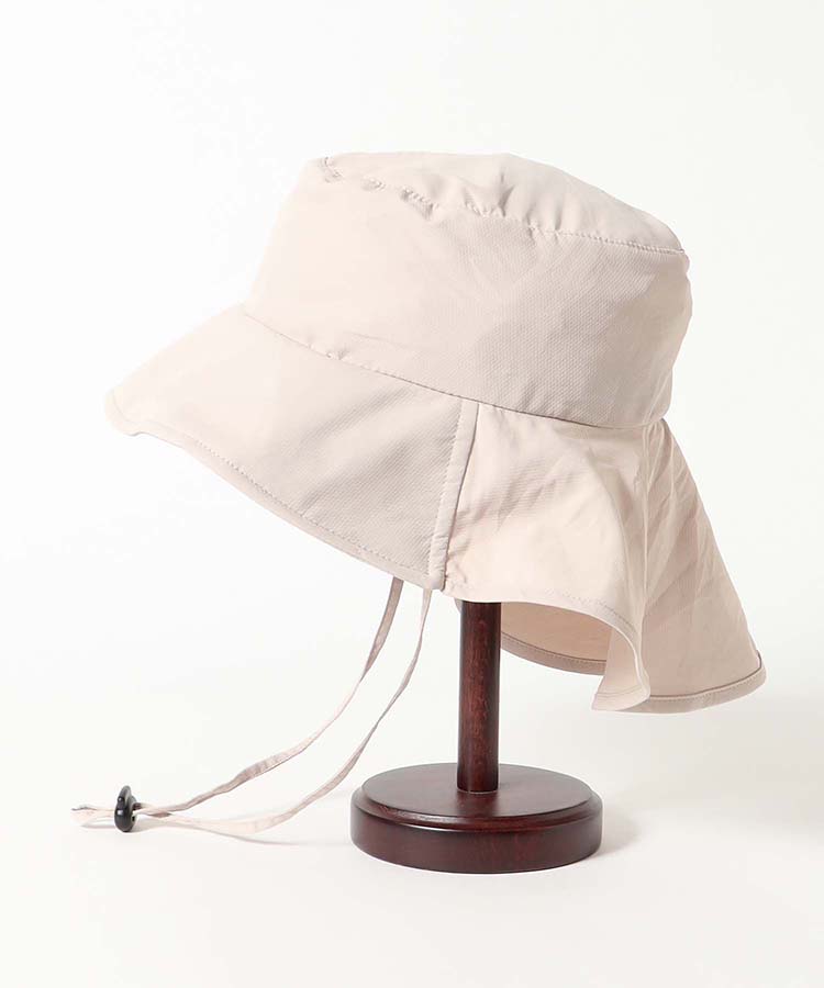 UVカット接触冷感コンパクトエアリーハット