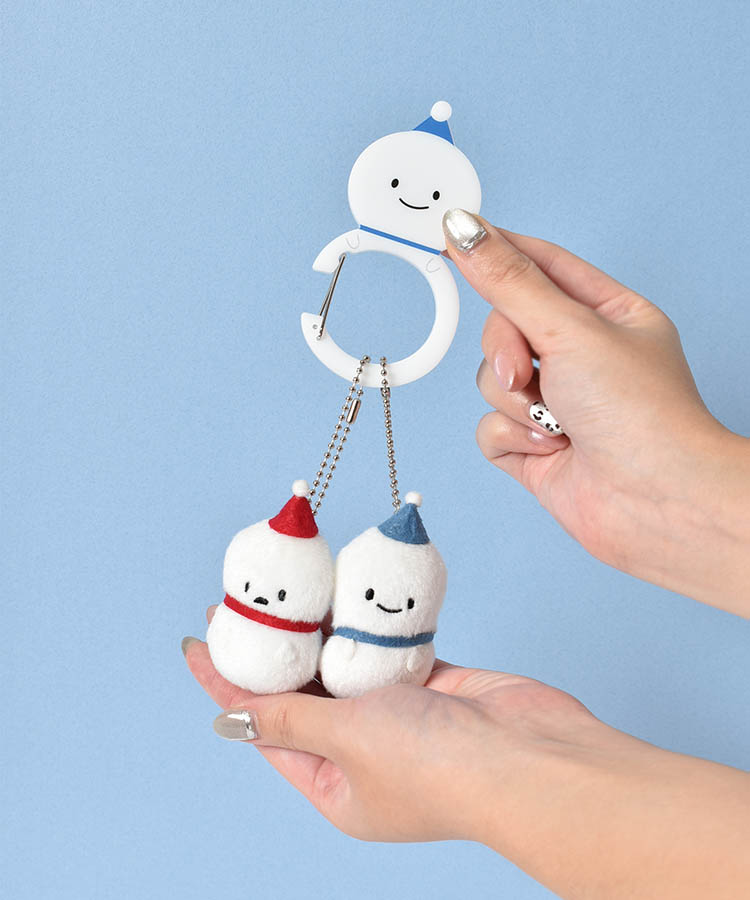 なかよしころりんゆきだるまカラビナ