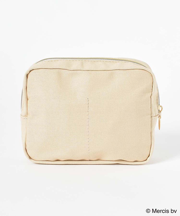 miffyスプリングサガラ刺繍スクエアポーチ