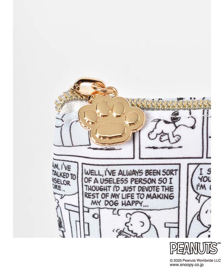 PEANUTS コミック柄ポーチ