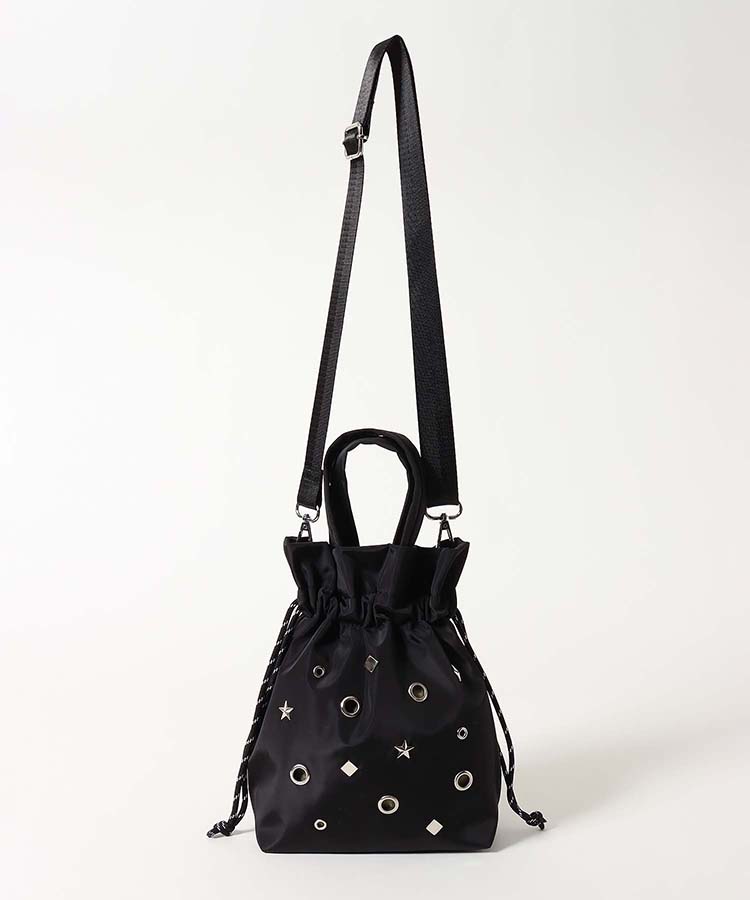 ハトメ巾着2WAYショルダー