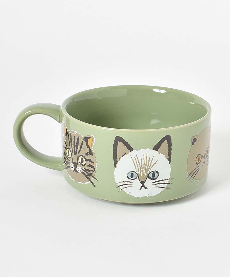 アイラブキャットスプーン付きスープマグ