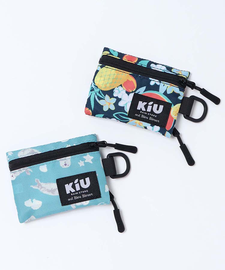【WEB予約 6/11～順次発送】【KiU and BleuBleuet】KiUウォーターリペレントマルチケース