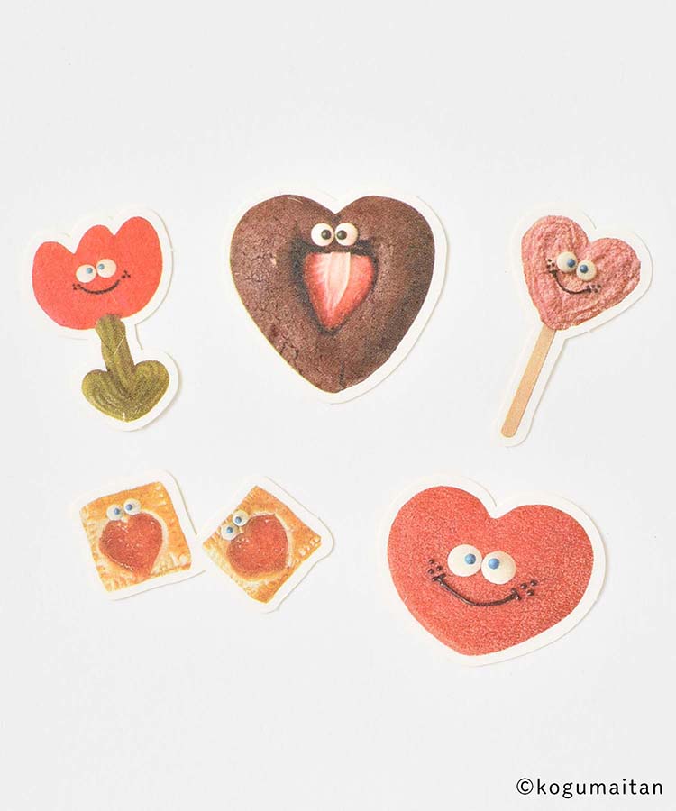 こぐまいたん和紙フレークシール