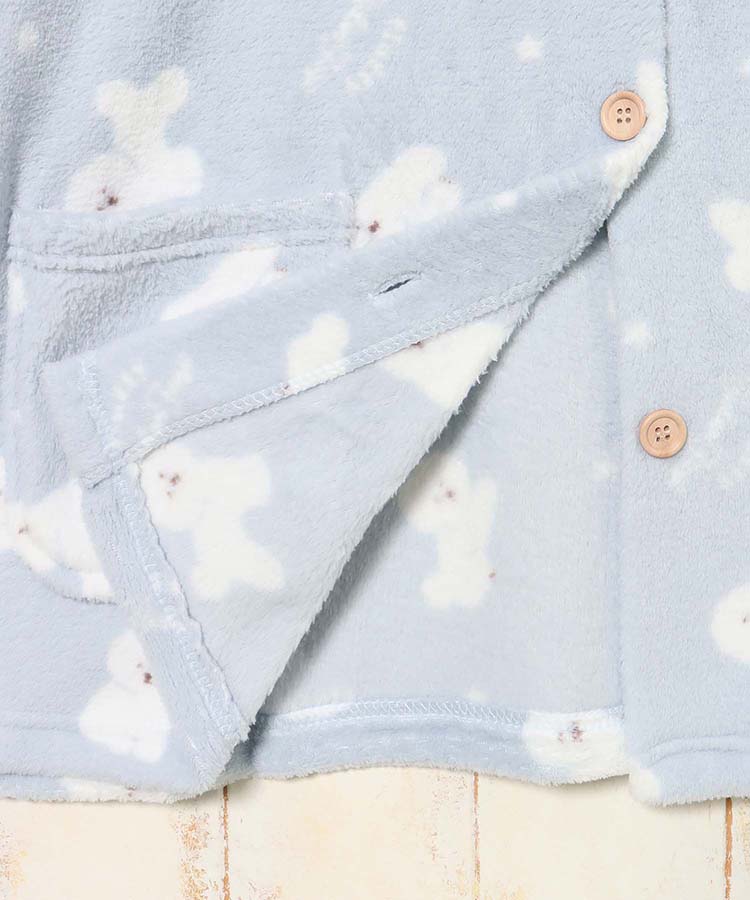 サンゴパイル総柄ルーム上下セット