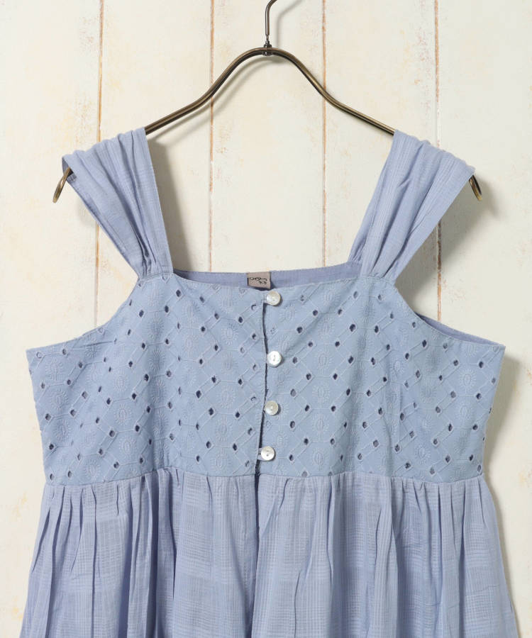 ≪SALE≫シフリー刺繍ティアードワンピース