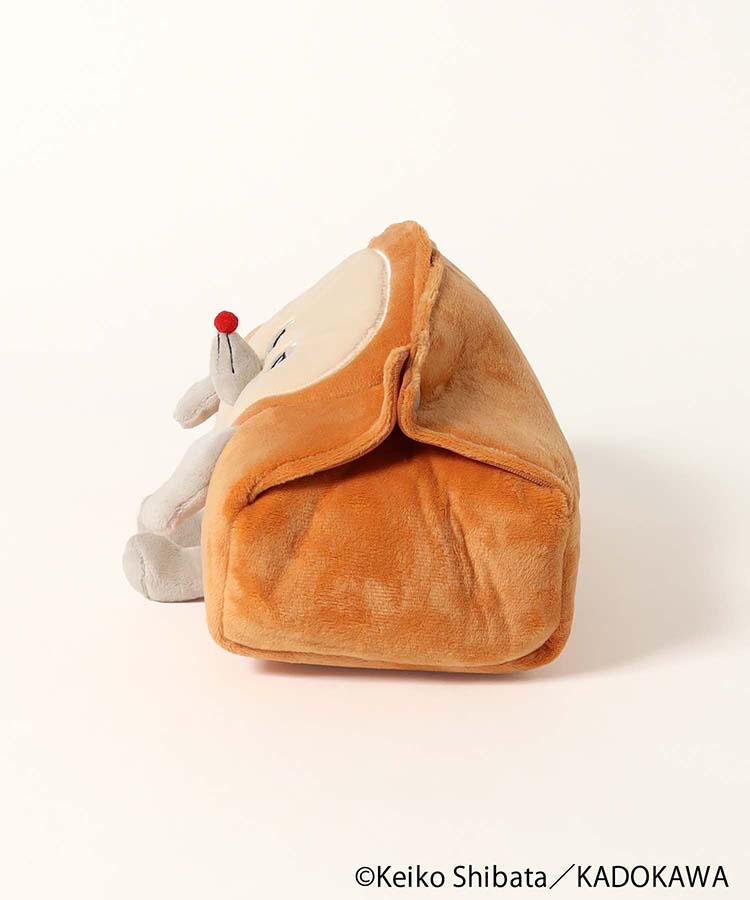 パンどろぼうぬいぐるみドアップティッシュカバー