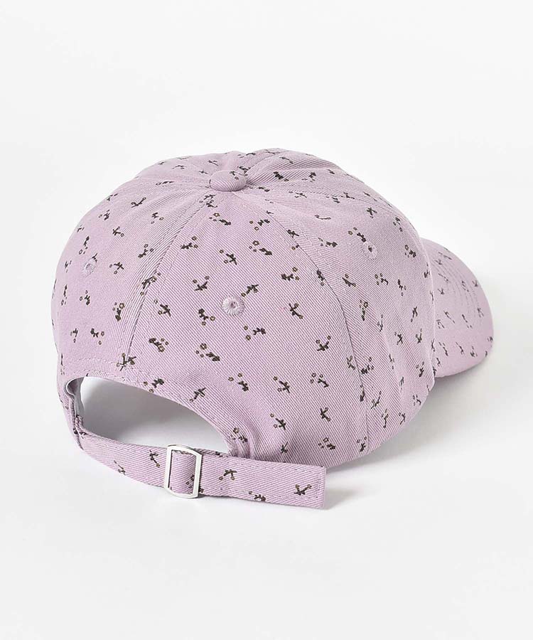 フラワー刺繍キャップ