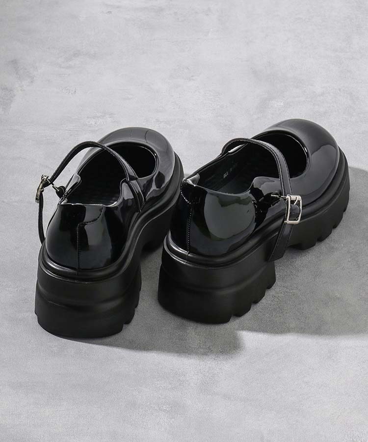 ≪SALE≫【WEB限定】ストラップ厚底シューズ