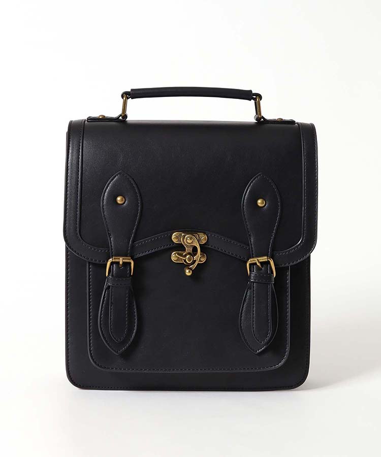 3WAY縦型サッチェルショルダー