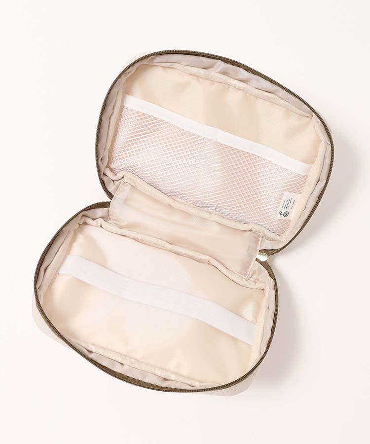 撥水キルティングガジェットポーチ