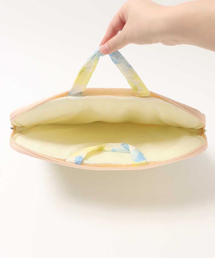 【WEB限定】フラワーはっ水キルティングPCケースL