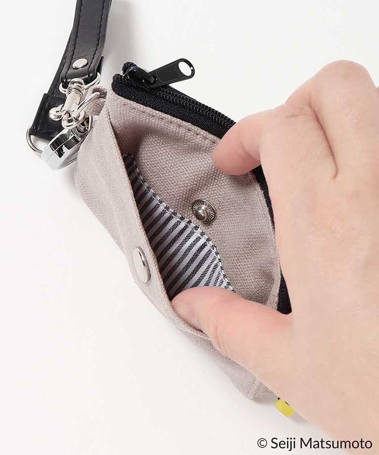 ねずみのANDYキャンバスパスケース