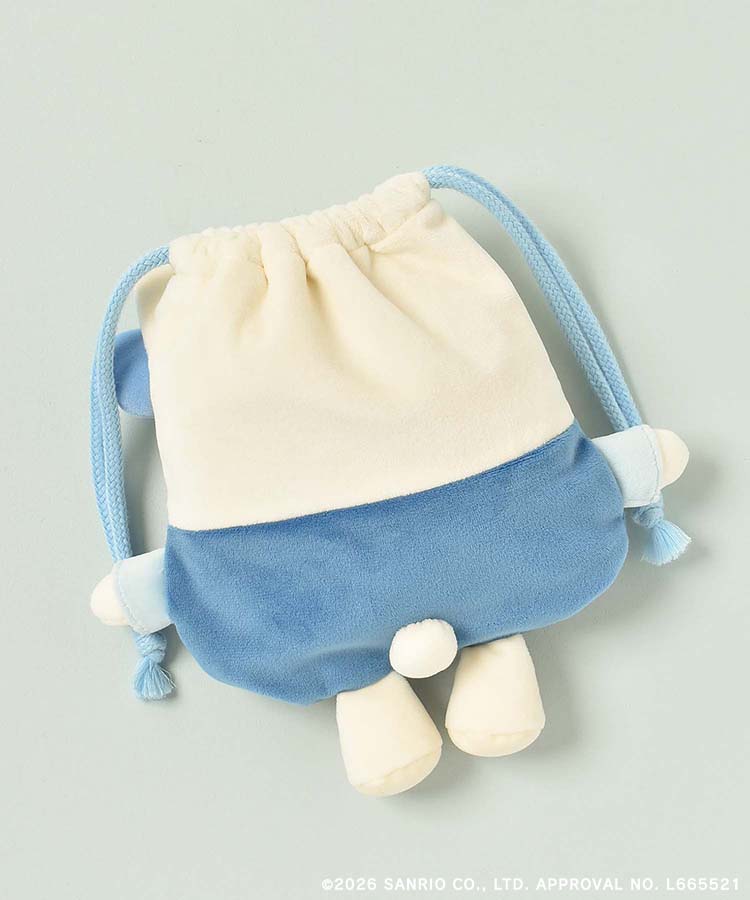 【WEB予約 3/12～順次発送】Bleu Bleuet×サンリオキャラクターズマスコット巾着