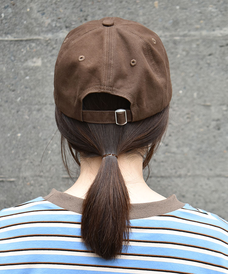 Bouncy.ロゴ刺繍キャップ