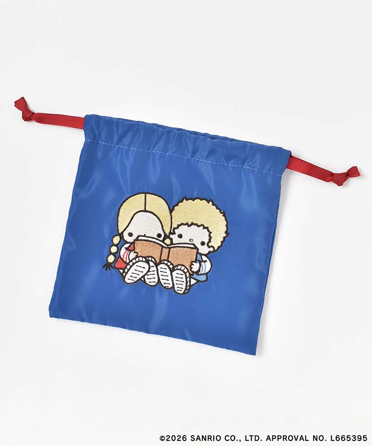 【WEB予約 3/4～順次発送】SANRIO CHARACTERS BASIC刺繍巾着