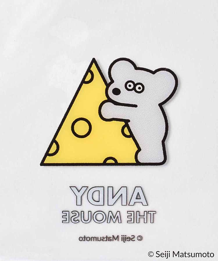 ねずみのANDYクリアパスケース