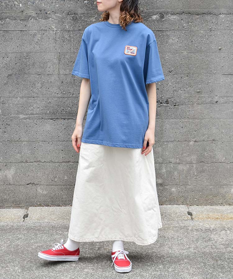 アニマルワッペン刺繍Tシャツ