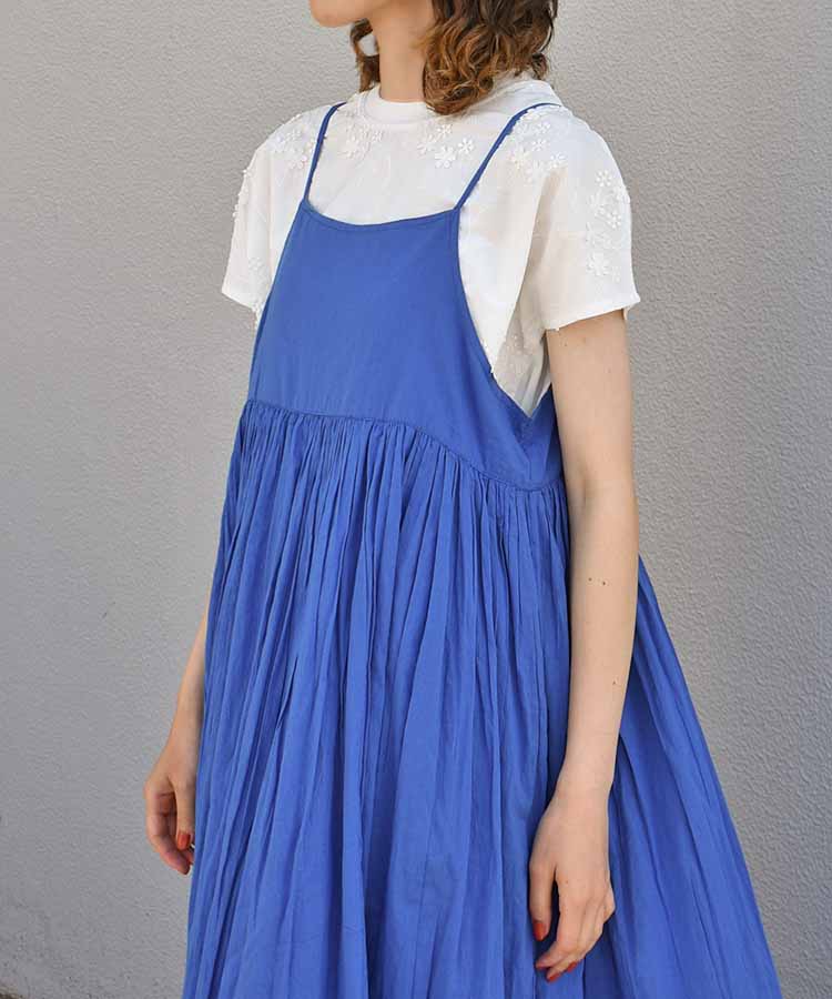 フラワー3D刺繍TシャツNO1